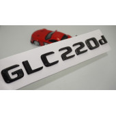 GLC 220d Bagaj Parlak Siyah ABS 3M 3D Yazı Logo - 1
