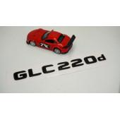 GLC 220d Bagaj Parlak Siyah ABS 3M 3D Yazı Logo - 2