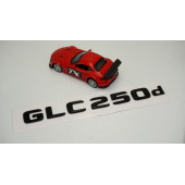 GLC 250d Bagaj Parlak Siyah ABS 3M 3D Yazı Logo - 2