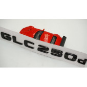 GLC 250d Bagaj Parlak Siyah ABS 3M 3D Yazı Logo - 4