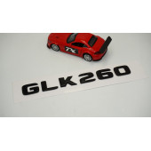 GLK 260 Bagaj Parlak Siyah ABS 3M 3D Yazı Logo - 2