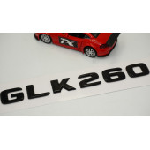 GLK 260 Bagaj Parlak Siyah ABS 3M 3D Yazı Logo - 3