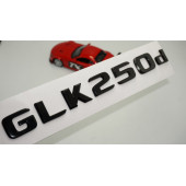 GLK 250d Bagaj Parlak Siyah ABS 3M 3D Yazı Logo - 1