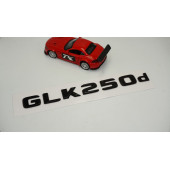 GLK 250d Bagaj Parlak Siyah ABS 3M 3D Yazı Logo - 2