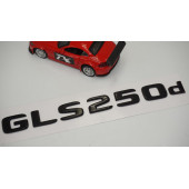 GLS 250d Bagaj Parlak Siyah ABS 3M 3D Yazı Logo - 3