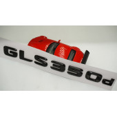 GLS 350d Bagaj Parlak Siyah ABS 3M 3D Yazı Logo thumbnail 4