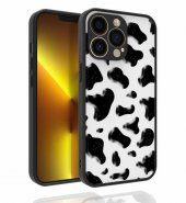 Apple iPhone 13 Pro Kılıf Desenli Kamera Korumalı Parlak Zore Nora Kapak - 4