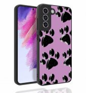 Galaxy S21 FE Kılıf Desenli Kamera Korumalı Parlak Zore Nora Kapak - 5