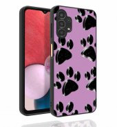 Galaxy A13 4G Kılıf Desenli Kamera Korumalı Parlak Zore Nora Kapak - 5