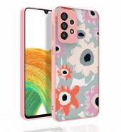 Galaxy A33 5G Kılıf Desenli Kamera Korumalı Parlak Zore Nora Kapak - 7
