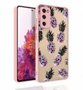 Samsung Galaxy S20 FE Kılıf Desenli Kamera Korumalı Parlak Zore Nora Kapak - 2