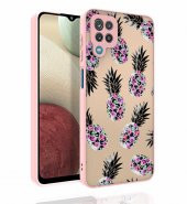 Galaxy M33 Kılıf Desenli Kamera Korumalı Parlak Zore Nora Kapak - 3