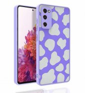 Samsung Galaxy S20 FE Kılıf Desenli Kamera Korumalı Parlak Zore Nora Kapak - 6