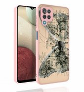 Galaxy M33 Kılıf Desenli Kamera Korumalı Parlak Zore Nora Kapak - 6