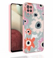 Galaxy M33 Kılıf Desenli Kamera Korumalı Parlak Zore Nora Kapak - 7