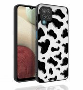 Galaxy M12 Kılıf Desenli Kamera Korumalı Parlak Zore Nora Kapak - 4