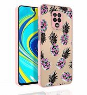 Xiaomi Redmi Note 9 Pro Kılıf Desenli Kamera Korumalı Parlak Zore Nora Kapak - 3