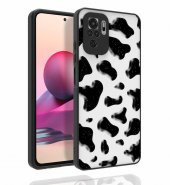 Xiaomi Redmi Note 10 Kılıf Desenli Kamera Korumalı Parlak Zore Nora Kapak - 4