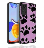 Xiaomi Redmi Note 11 Pro 5G Kılıf Desenli Kamera Korumalı Parlak Zore Nora Kapak - 5