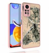 Xiaomi Redmi Note 11 Pro 5G Kılıf Desenli Kamera Korumalı Parlak Zore Nora Kapak - 6