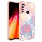 Xiaomi Redmi Note 8 Kılıf Kamera Korumalı Desenli Sert Silikon Zore Epoksi Kapak - 7