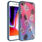 Apple iPhone 8 Kılıf Kamera Korumalı Desenli Sert Silikon Zore Epoksi Kapak - 9