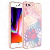 Apple iPhone 7 Plus Kılıf Kamera Korumalı Desenli Sert Silikon Zore Epoksi Kapak - 8
