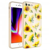 Apple iPhone 8 Plus Kılıf Kamera Korumalı Desenli Sert Silikon Zore Epoksi Kapak - 4