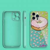 Apple iPhone 12 Pro Max Kılıf Kamera Korumalı Desenli Sert Silikon Zore Epoksi Kapak - 2