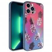Apple iPhone 12 Pro Max Kılıf Kamera Korumalı Desenli Sert Silikon Zore Epoksi Kapak - 9