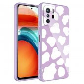 Xiaomi Redmi Note 10 Pro Kılıf Kamera Korumalı Desenli Sert Silikon Zore Epoksi Kapak - 6