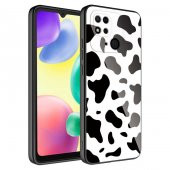 Xiaomi Poco C40 Kılıf Kamera Korumalı Desenli Sert Silikon Zore Epoksi Kapak - 3