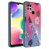 Xiaomi Poco C40 Kılıf Kamera Korumalı Desenli Sert Silikon Zore Epoksi Kapak - 9