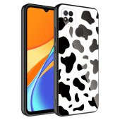 Xiaomi Redmi 9C Kılıf Kamera Korumalı Desenli Sert Silikon Zore Epoksi Kapak - 3
