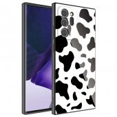 Galaxy Note 20 Ultra Kılıf Kamera Korumalı Desenli Sert Silikon Zore Epoksi Kapak - 2