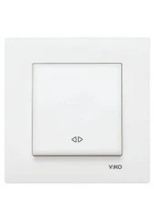 Viko Karre Beyaz Deviatör - Permütatör - Ara Vavien thumbnail 1