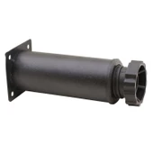 Akça Ayarlanabilir Mobilya Kanepe Koltuk Baza Yükseltme Yükseltici Ayağı Metal Ayakları 12 Cm Siyah - 3