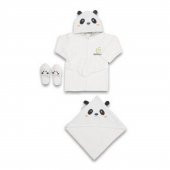 Bebitof Bebek Bornoz Seti 30037 - 1