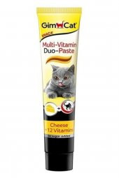 ALLWAY Gimcat Multi Vitamin Paste 12 Vitaminli Peynirli Kedi Macunu 50 Gr - 1