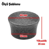 Mayra Düğme Çekmece Dolap Dolabı Kapak Kulpu Kulpları Kulbu Inox Metal Kulp Mobilya Mutfak thumbnail 5