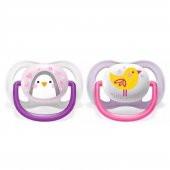 Philips Avent Ultra Air Emzik 0-6 Ay Kız SCF080-06 - 1