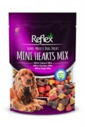 Çeşitli Reflex Yarı Yumuşak Ödül Maması Mini Kalp Mix 150 Gr - 1