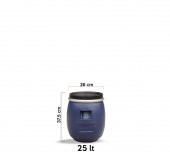 Plastik Varil Mavi Bidon 25 litre - 2