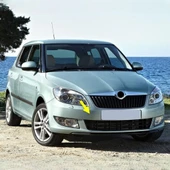 Skoda Fabia 2 Makyajlı 2011-2014 Ön Tampon Çeki Demir Kapağı 5J0807241 - 1