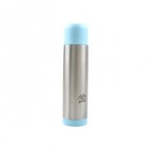 Cooker 0,75 Lt Paslanmaz Çelik Çift Katlı Termos Mavi - 1