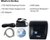 TSC DA210 Masaüstü 203 DPİ Direkt Termal Barkod Etiket Yazıcı - 7