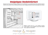 Mavigard GDR-220M Konvansiyonel Doğalgaz Dedektörü Röle Çıkışlı - 3