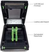TSC DA210 Masaüstü 203 DPİ Direkt Termal Barkod Etiket Yazıcı - 8