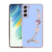 Galaxy S21 FE Kılıf El Tutamaçlı Kamera Korumalı Zore Taka Silikon Kapak - 1