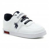 U.S. Polo Assn. Camr Cilt Cırtlı Erkek Çocuk Spor Ayakkabı - 1